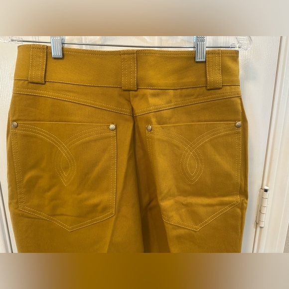 Versace Men's Vintage Gold Jeans. 5 Pocket Medusa Studs Size 48 31x41 - Picture 8 of 14